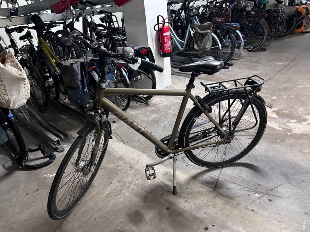Herenfiets, merk Giant, Fietsen en Brommers, Ophalen, Gebruikt, Versnellingen, Giant