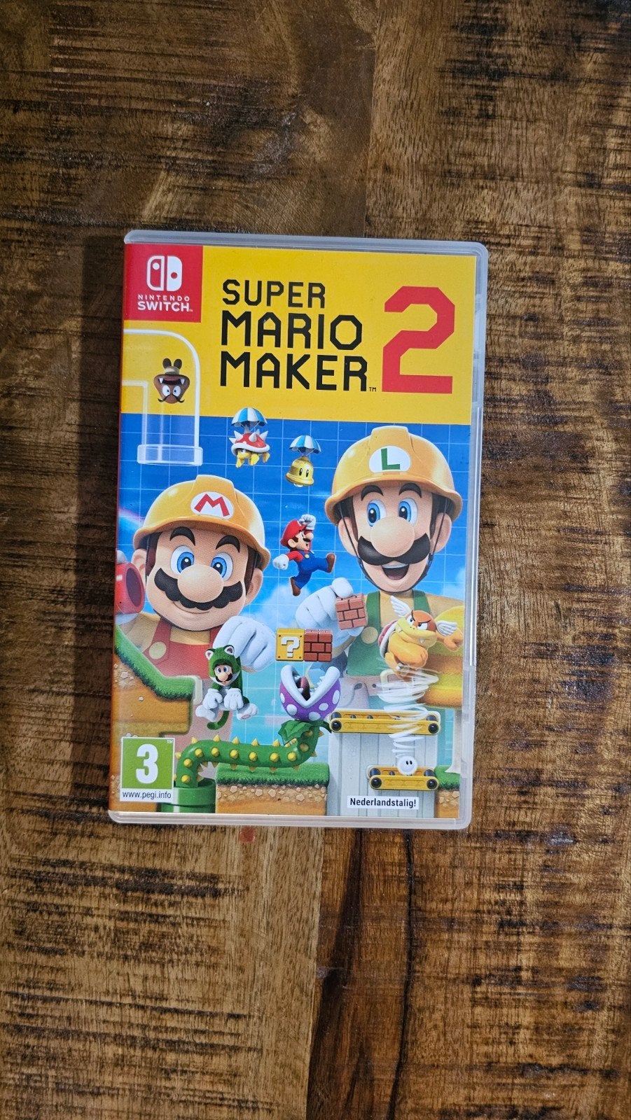 Super Mario Maker 2 - Nintendo Switch, Spelcomputers en Games, Nintendo, Online, 1 speler, Zo goed als nieuw