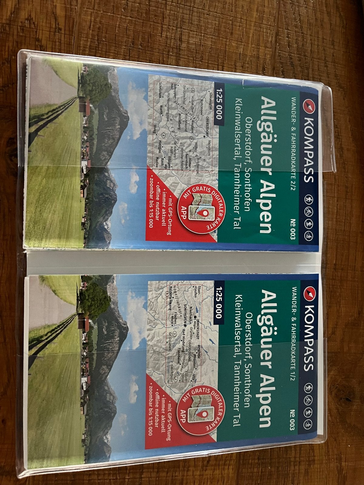 Kompass Wandel- & Fahrradkarte Allgäuer Alpen (Nieuw), Overige merken, Fiets- of Wandelgids, Europa, Nieuw