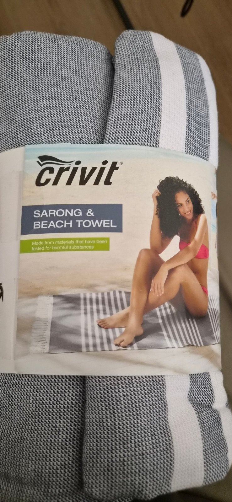 Crivit Sarong & Strandlaken - Nieuw, Ophalen, Overige typen, Wit, Nieuw