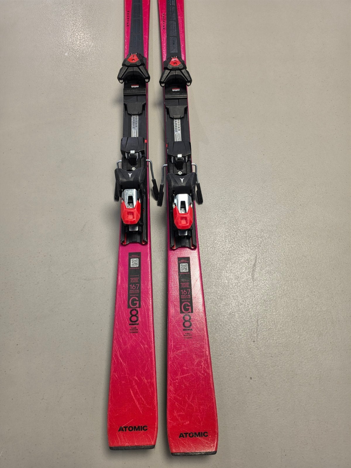Atomic G8 revoshock Ski 167, 160 tot 180 cm, Ophalen of Verzenden, Carve, Skiën