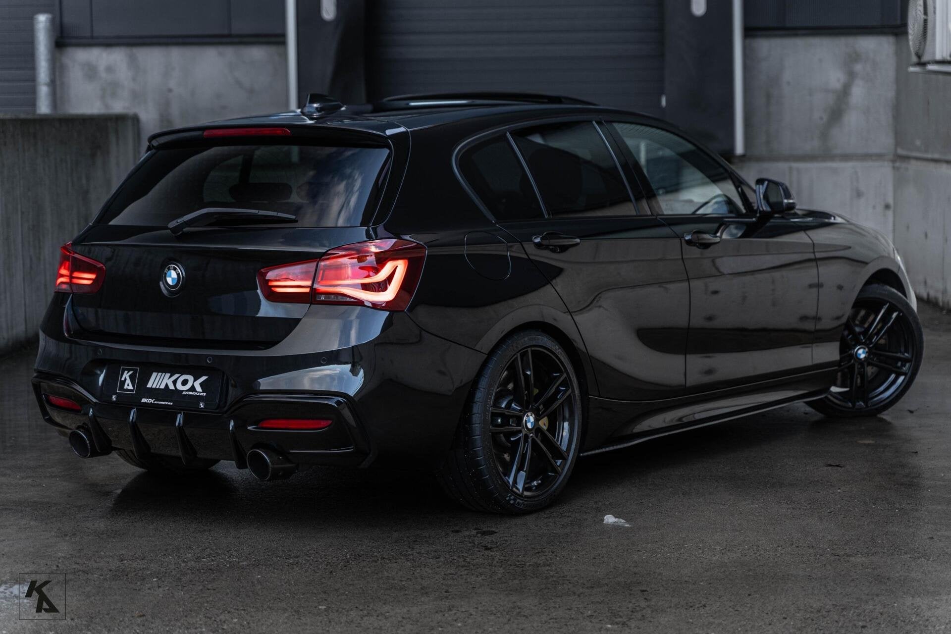BMW F20 M140i LCI2 | 2018 xDrive | M Performance ST3 |500+PK, Auto's, Gebruikt, Zwart, Alcantara, 14 km/l