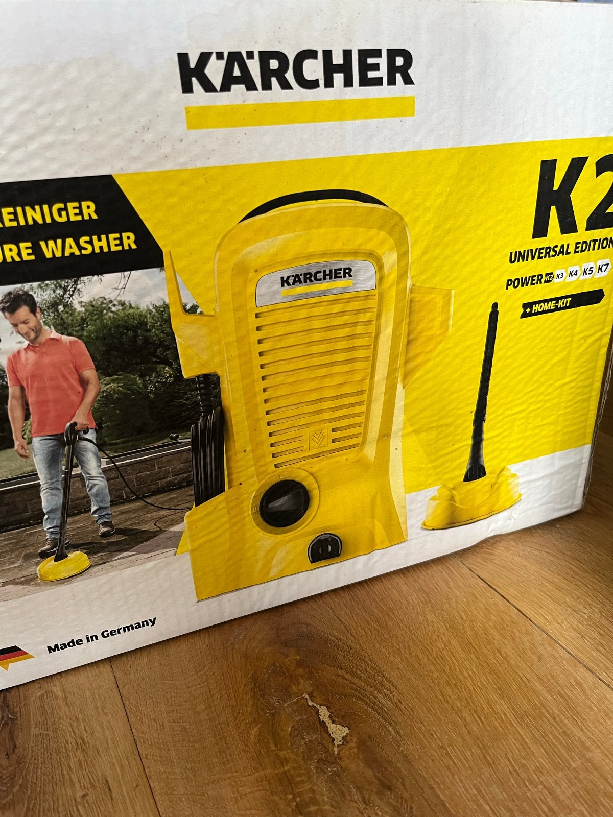Kärcher K2 Universal Edition Hogedrukreiniger + Home-Kit, Ophalen of Verzenden, Nieuw, Schrobmachine