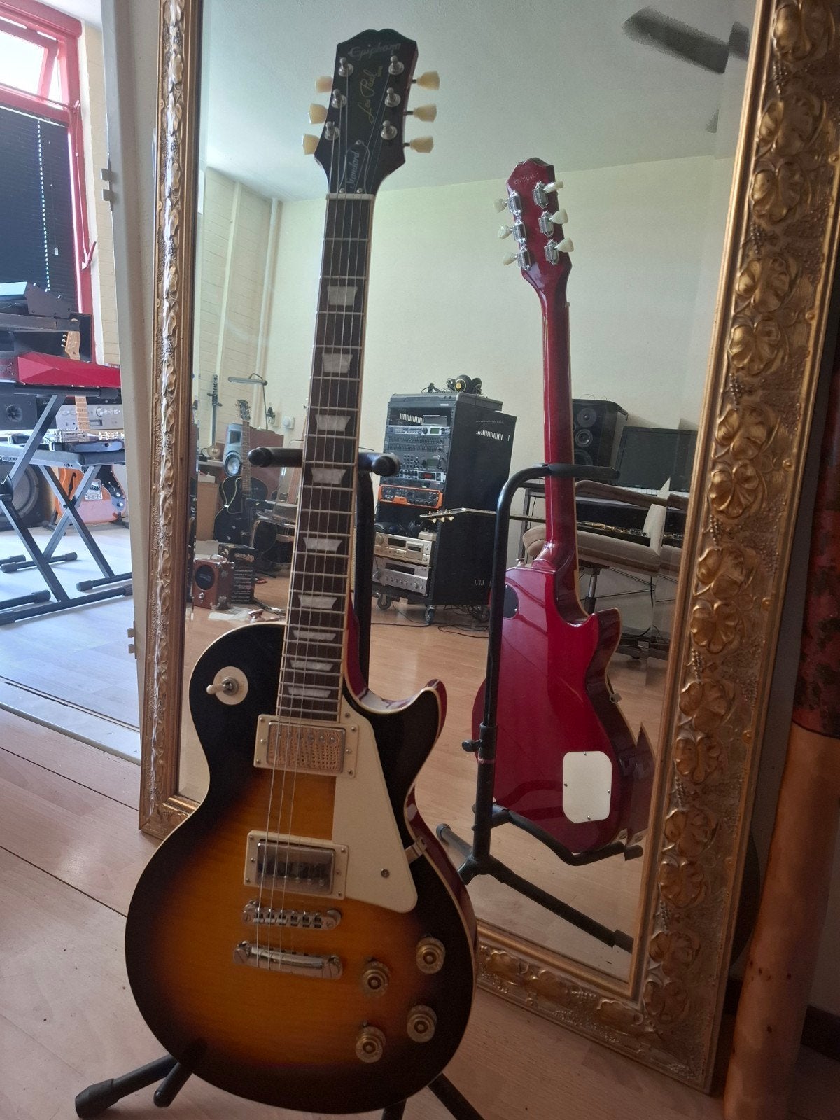 Epiphone by Gibson lp es, Muziek en Instrumenten, Snaarinstrumenten | Gitaren | Elektrisch, Ophalen, Zo goed als nieuw, Solid body