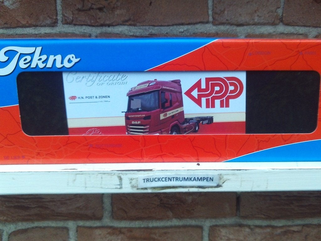 Tekno  Daf  XF  van  H. N. Post  &  Zn., Ophalen of Verzenden, Nieuw, Bus of Vrachtwagen, Tekno