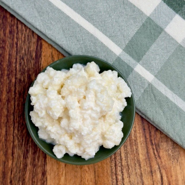 Melk Kefir cultuur korrels, Ophalen