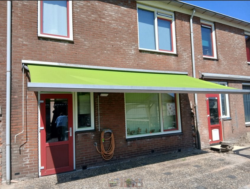 Groen zonnescherm