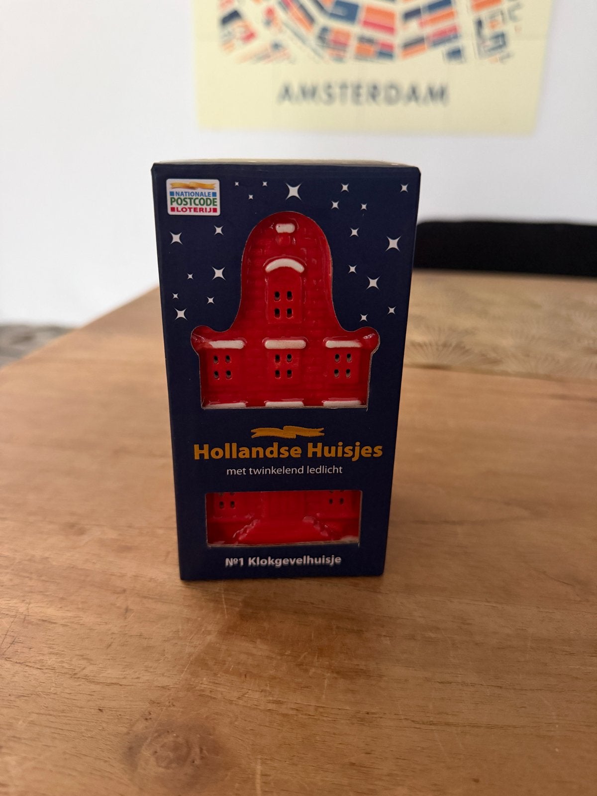 Hollands Huisje Klokgevelhuisje met LED-licht, Ophalen of Verzenden, Nieuw