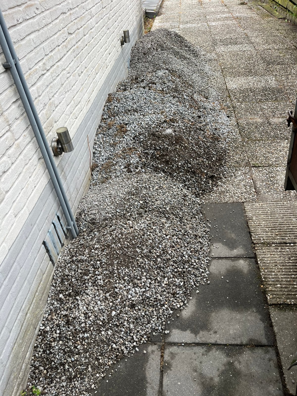 Gratis , split, Tuin en Terras, Grind, Keien en Split, Ophalen, Gebruikt, Split, Basalt