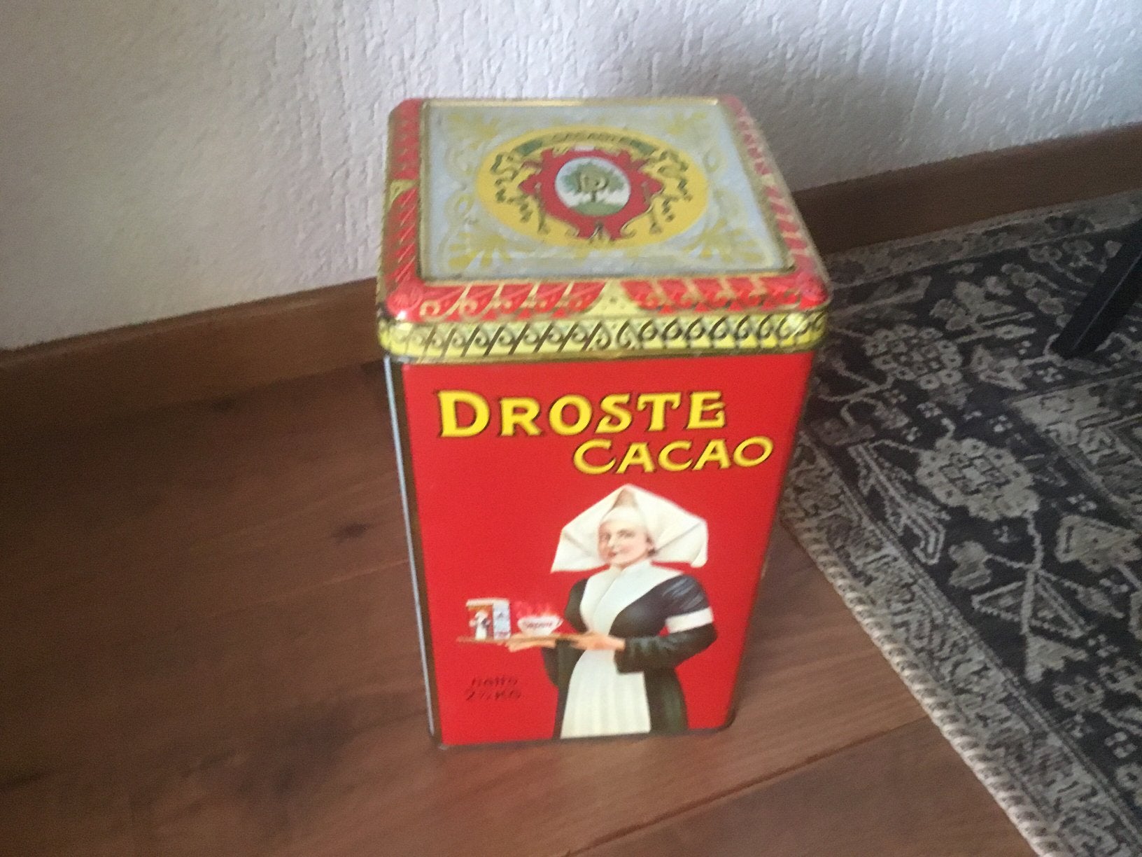 Droste Cacao blik 2.5kg, Ophalen of Verzenden, Zo goed als nieuw, Overige, Droste
