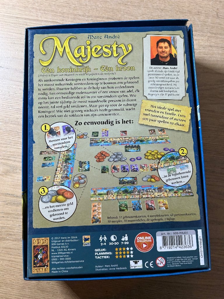 Majesty 999 Games, Ophalen of Verzenden, Gebruikt