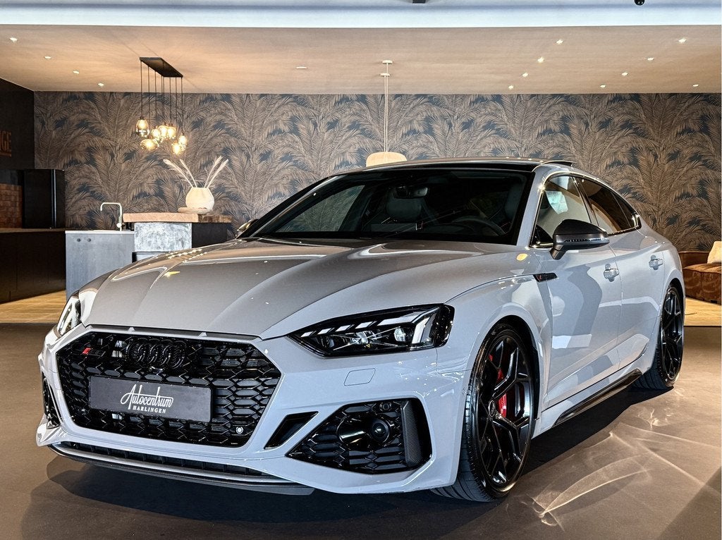 Audi RS5 Sportback I Kuipstoelen I Keramisch I Carbon I VOL!, Auto's, Gebruikt, Overige kleuren, 451 pk, 10 km/l