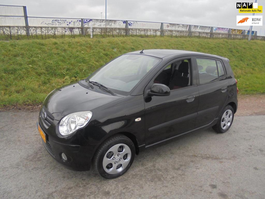 Kia Picanto Kia picanto 1.0 benzine met airco 98.000km, 4 cilinders, 400 kg, Zwart, Origineel Nederlands