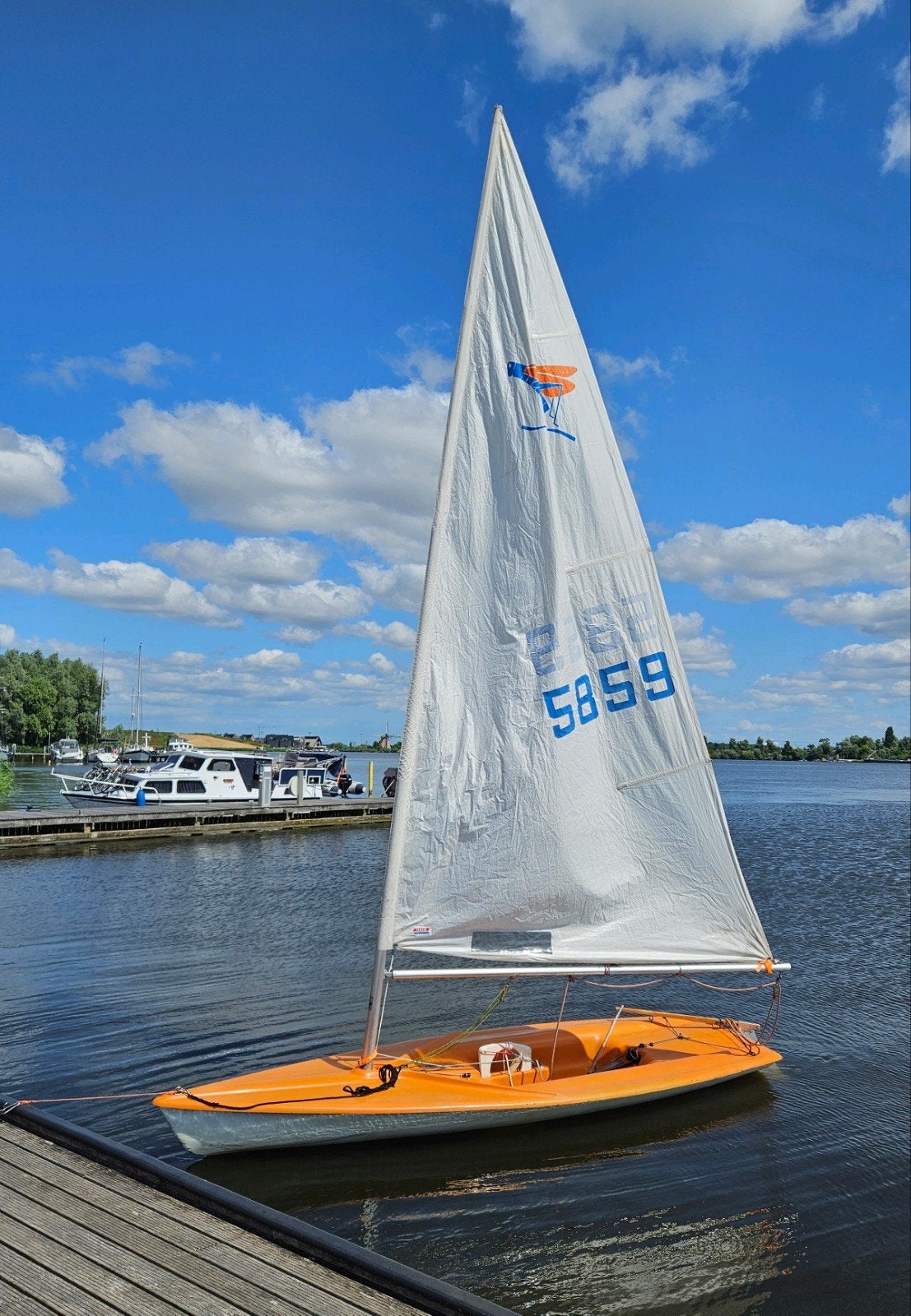 Sportieve Yamaha Seahopper  Vaarklaar!, Watersport en Boten, Ophalen, Gebruikt, Grootzeil, Laser