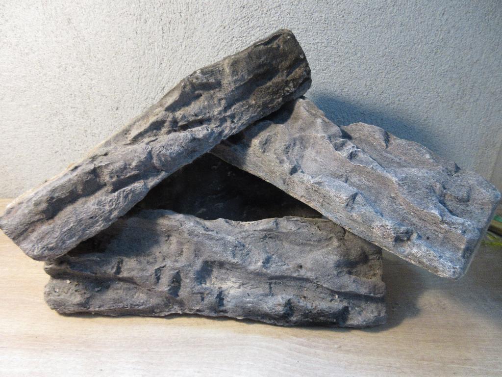 Decoratief keramisch hout keramische houtblokken, Huis en Inrichting, Ophalen of Verzenden, Gebruikt, Inzethaard, Overige soorten