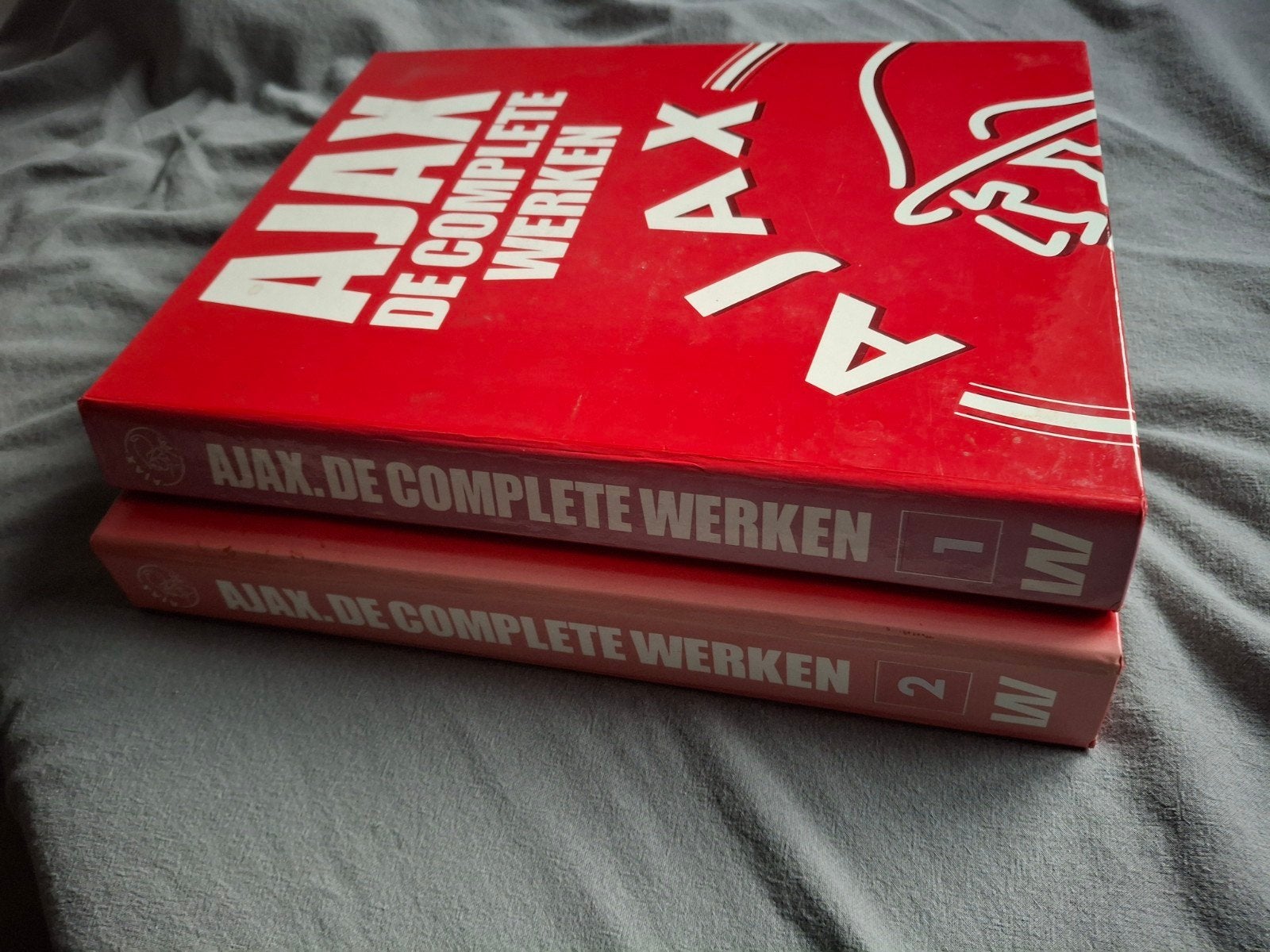 Ajax De Complete Werken - Deel 1 (1-13) & Deel 2 (14-33), Ophalen, Gelezen, Diverse auteurs, Balsport