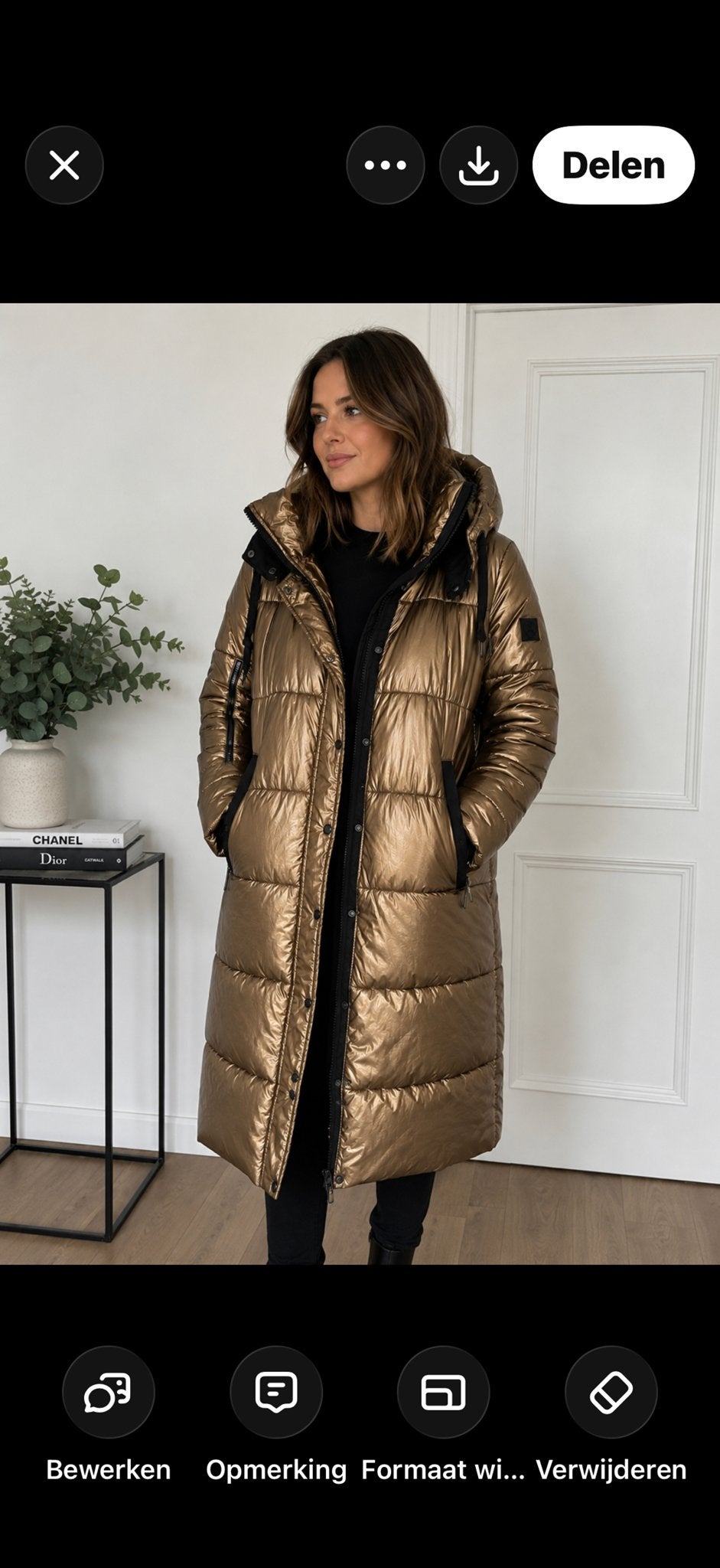 Rino & Pelle Jas Goud/Brons Maat 44 - Zo goed als nieuw, Kleding | Dames, Ophalen of Verzenden, Zo goed als nieuw, Maat 42/44 (L)