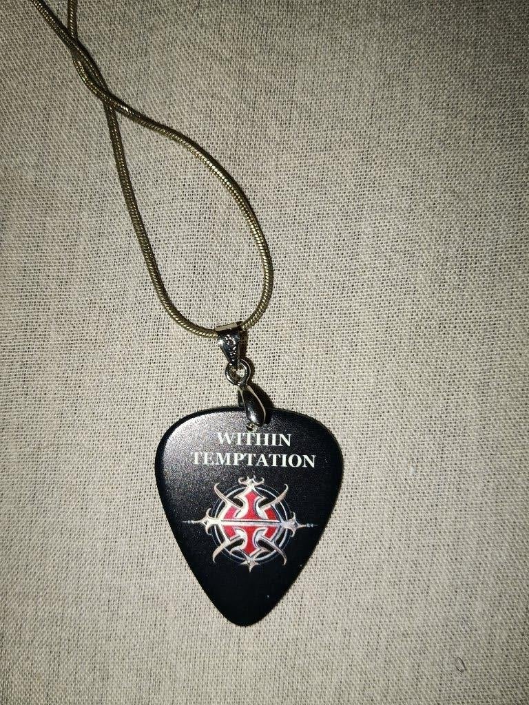 Within Temptation plectrum ketting, Ophalen of Verzenden, Nieuw, Instrument of Toebehoren