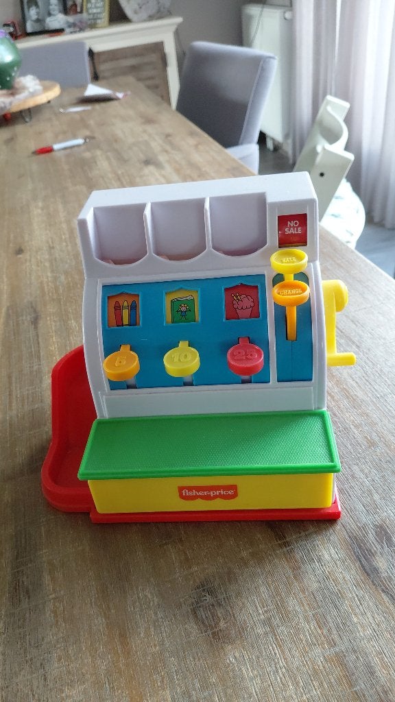 Fisher-price kassa, Kinderen en Baby's, Speelgoed | Fisher-Price, Ophalen, Gebruikt, Overige typen
