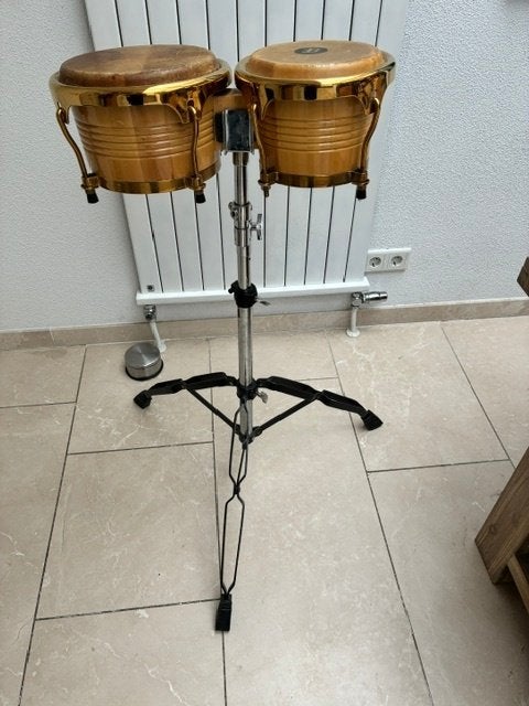 Meinl Percussion houten bongo's, Ophalen of Verzenden, Gebruikt, Trommel