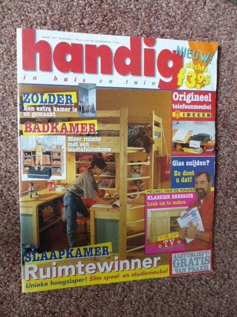handig in huis en tuin magazine, Ophalen of Verzenden, 1980 tot heden, Nederland, Tijdschrift