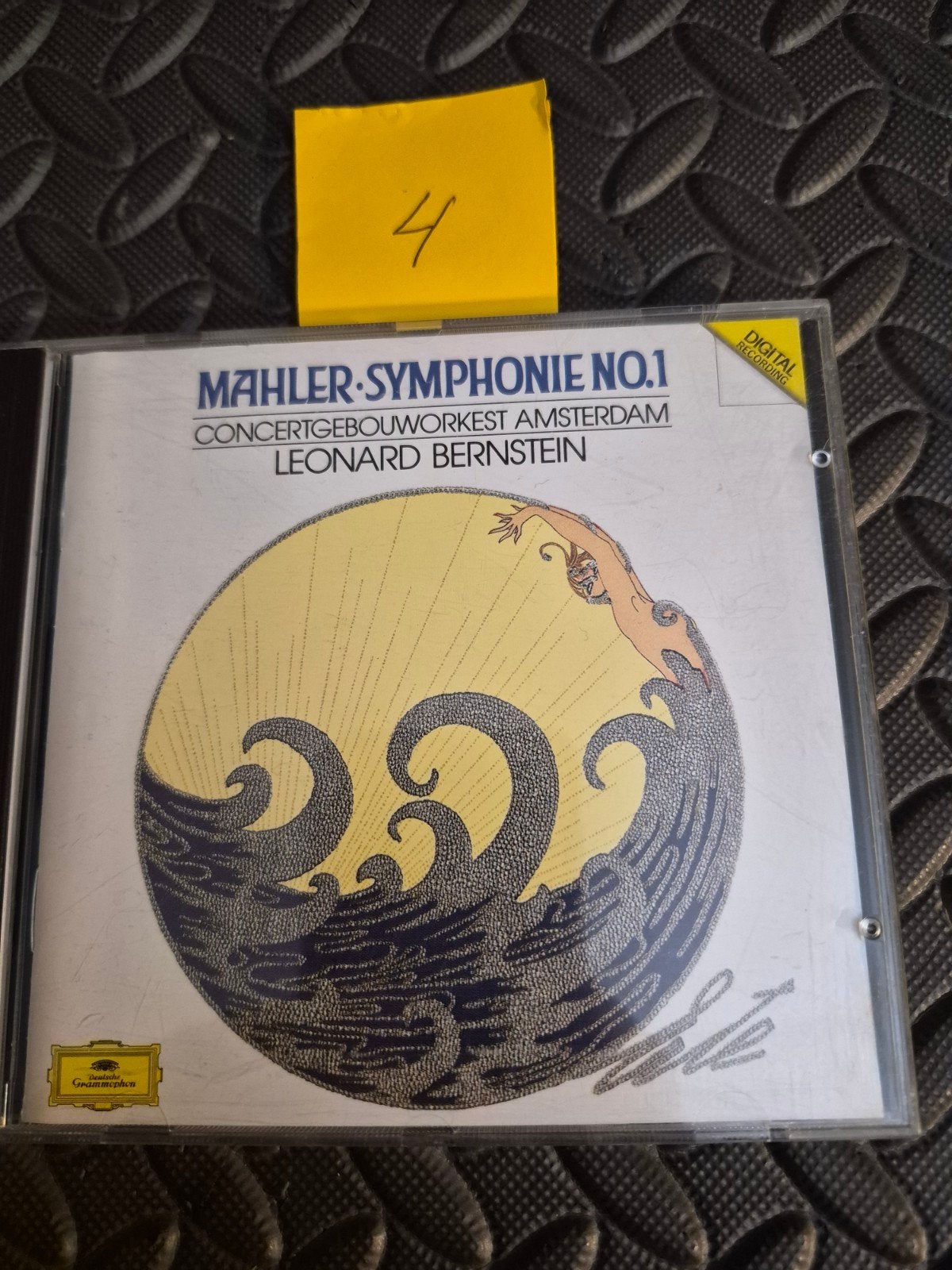 Mahler Symfonie No. 1 - Concertgebouworkest Bernstein CD, Symfonie, Mahler, Ophalen of Verzenden, Zo goed als nieuw