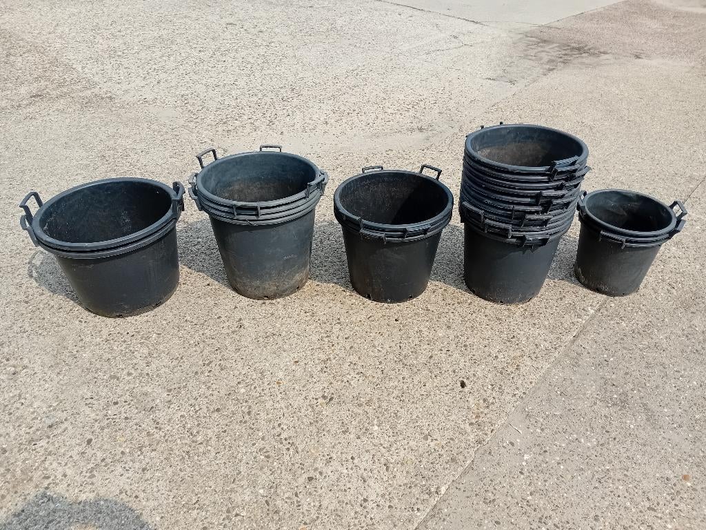 Verschillende kuipen 20 t/m 90 liter, Ophalen, Kunststof, Gebruikt, 40 cm of meer