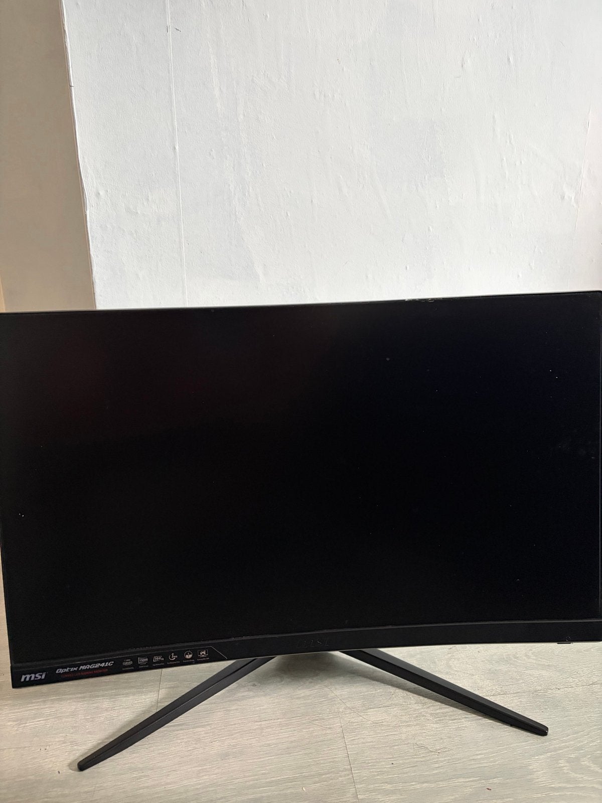 MSI Optix MAG241C Gaming Monitor - Defect, Computers en Software, Ophalen of Verzenden, Niet werkend, Curved, Gaming