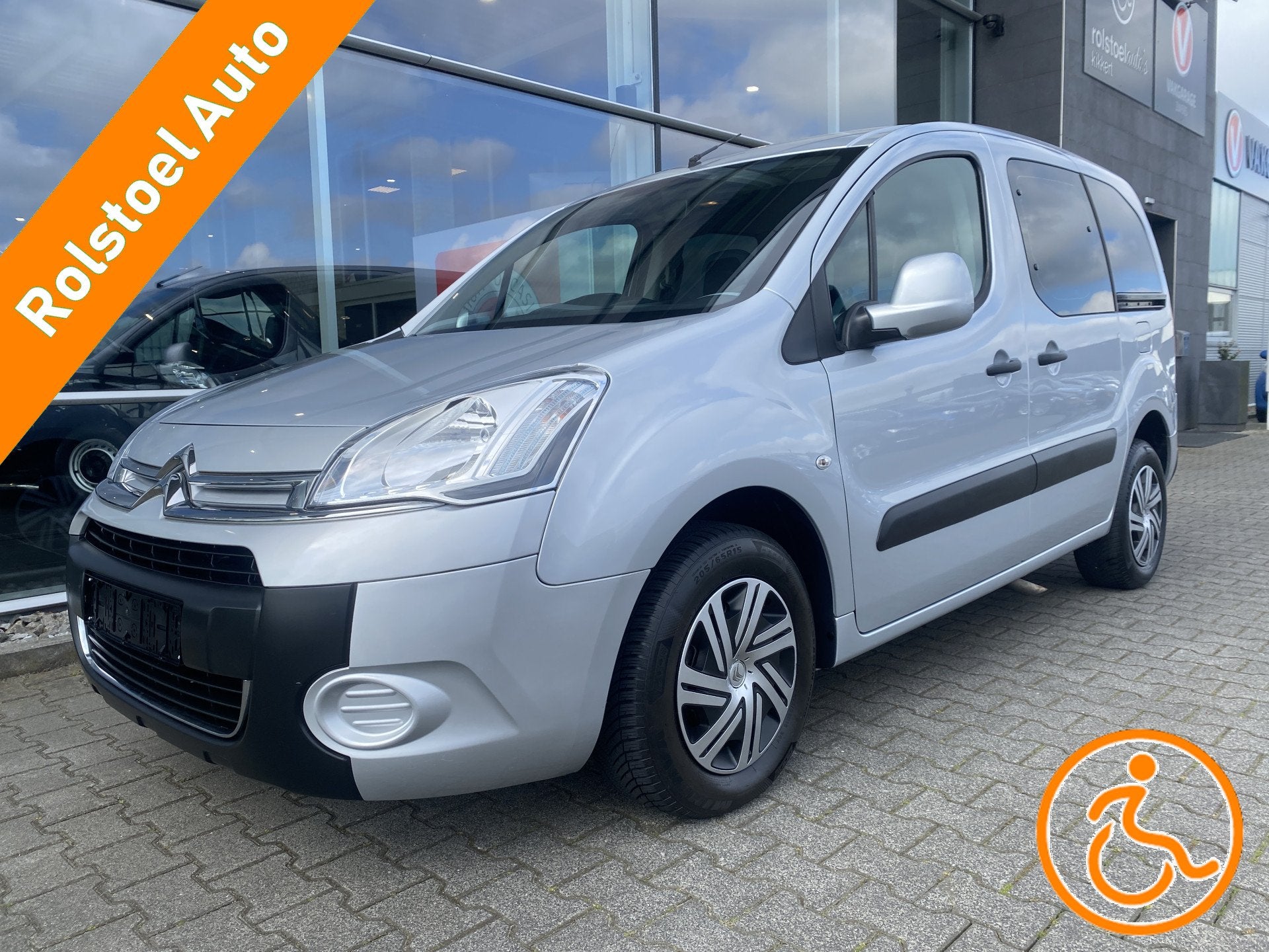 Citroën Berlingo 3+1 Rolstoelauto 1.6 VTI Feel (Zeer nette, Auto's, Euro 5, Stof, Gebruikt, Parkeersensor