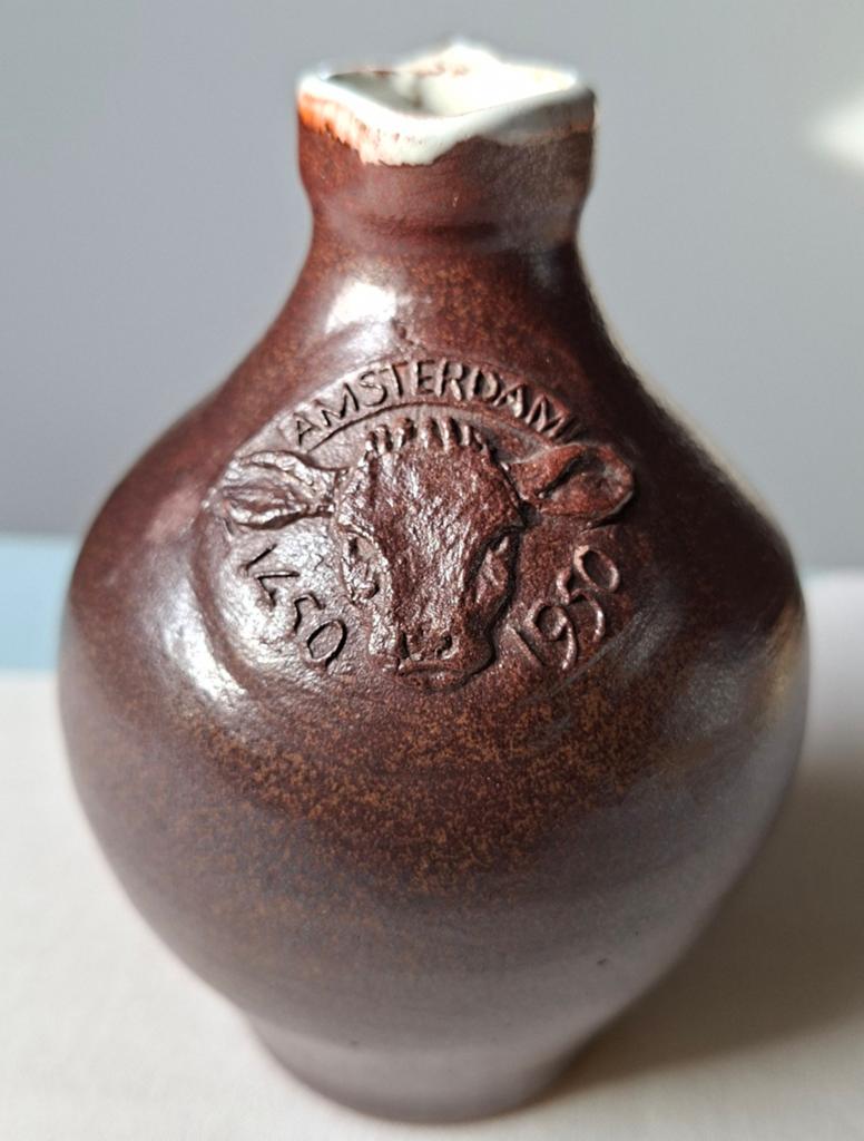 Zaalberg jubileumkruikje Amsterdam 1450-1950 - vintage, Ophalen of Verzenden