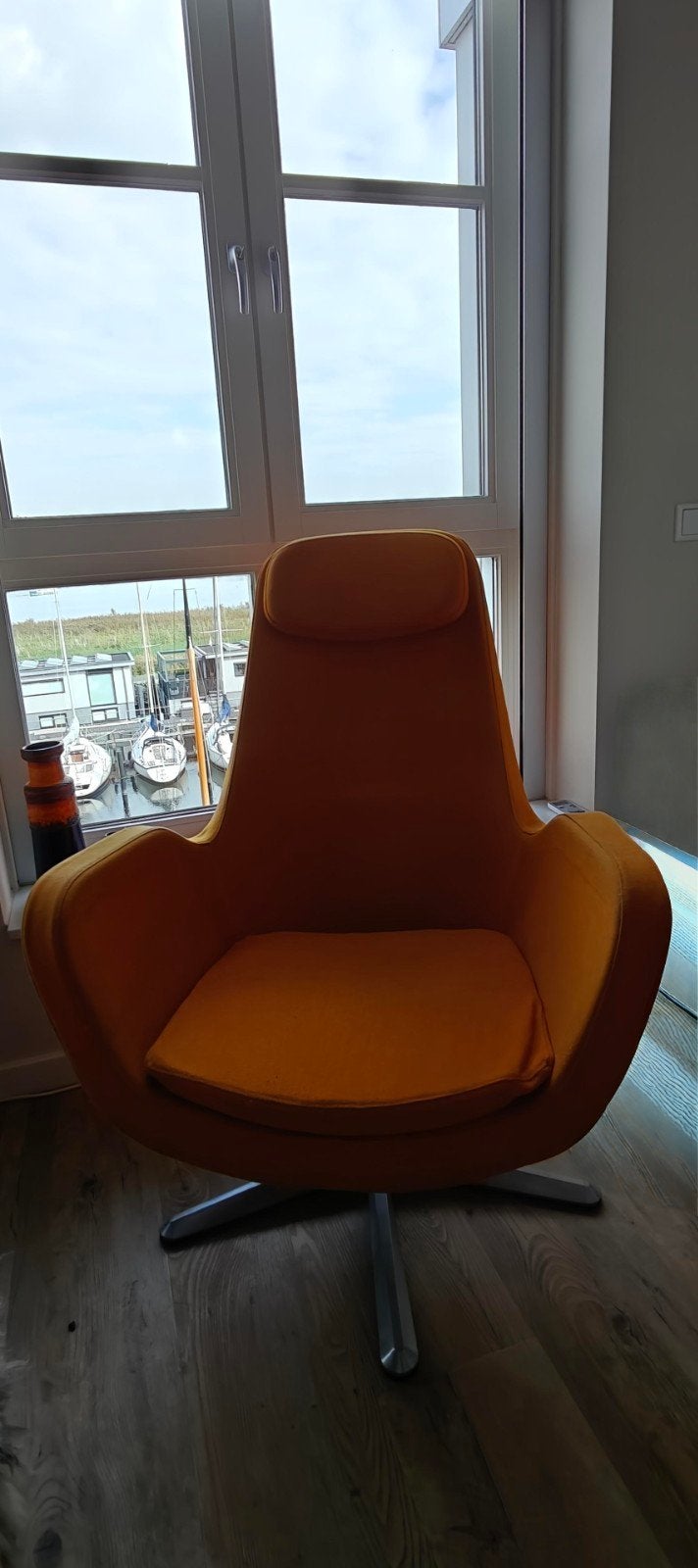 ikea Arvika design draait stoel, Huis en Inrichting, Gebruikt, 75 tot 100 cm, Ophalen of Verzenden, Stof
