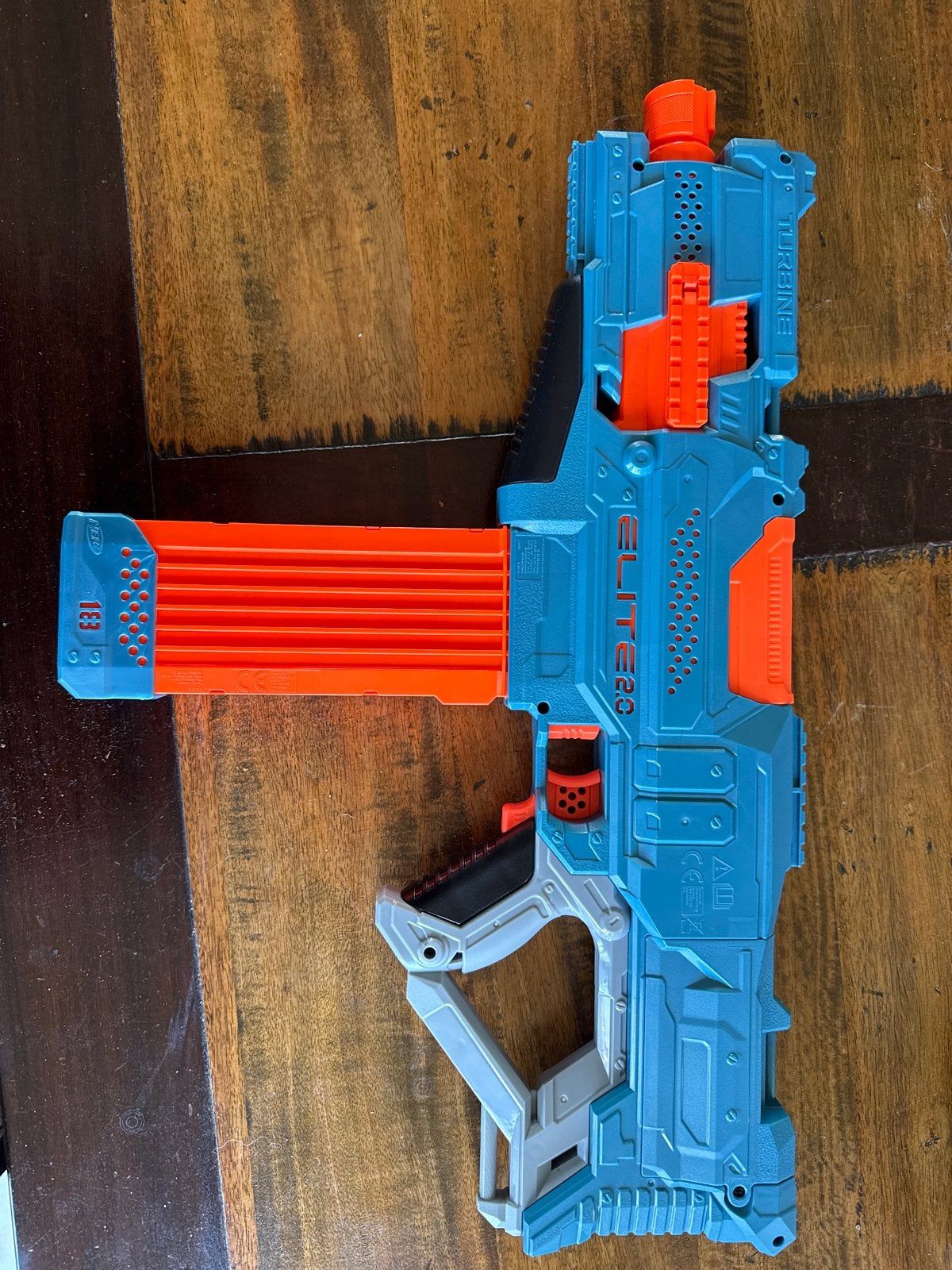 Nerf Elite 2.0 Turbine CS-18 Blaster, Ophalen of Verzenden, Zo goed als nieuw