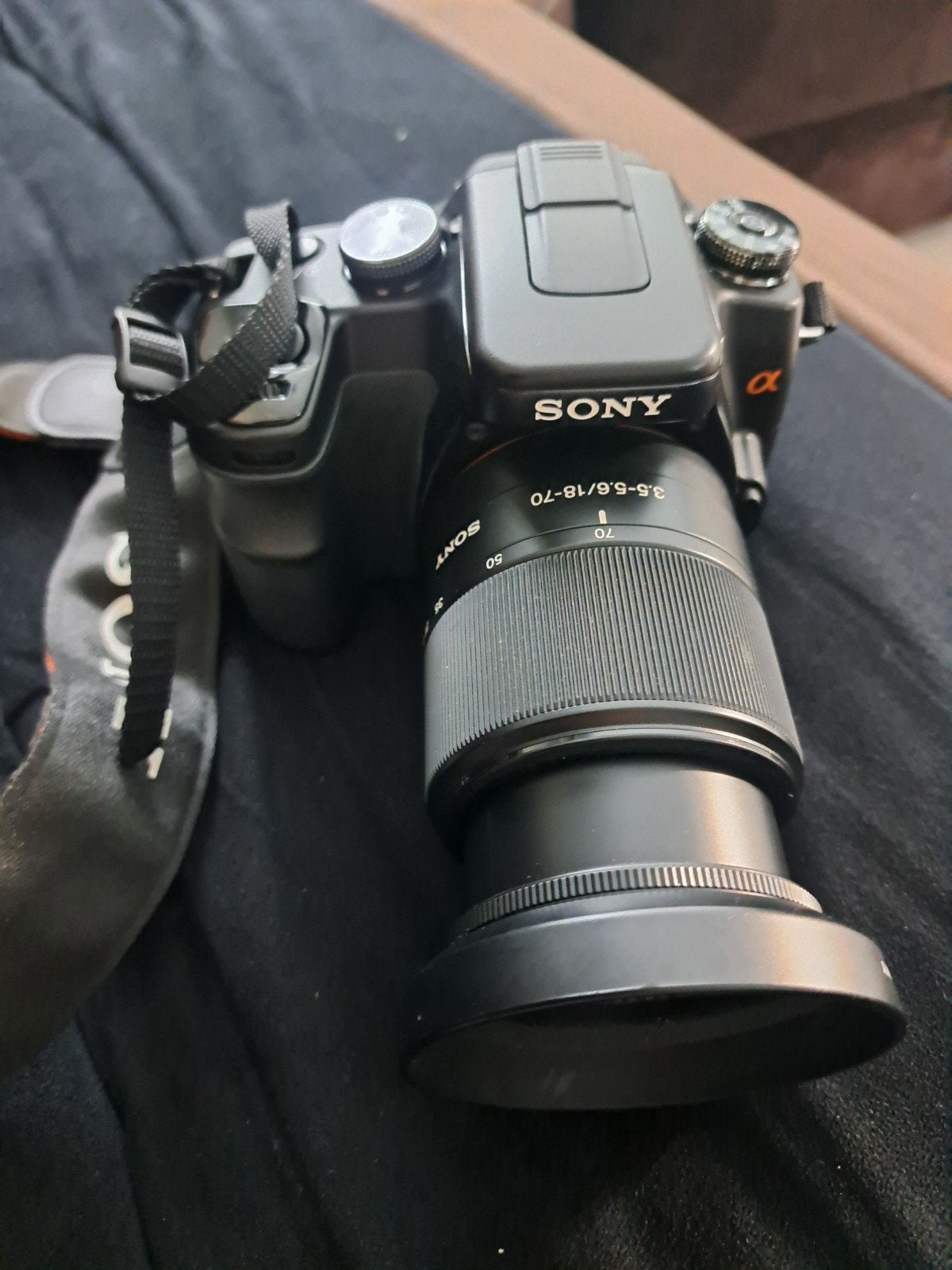 Sony Alpha DSLR-A200 Spiegelreflexcamera met 18-70mm lens, Audio, Tv en Foto, Fotocamera's Digitaal, Gebruikt, Spiegelreflex, Ophalen of Verzenden