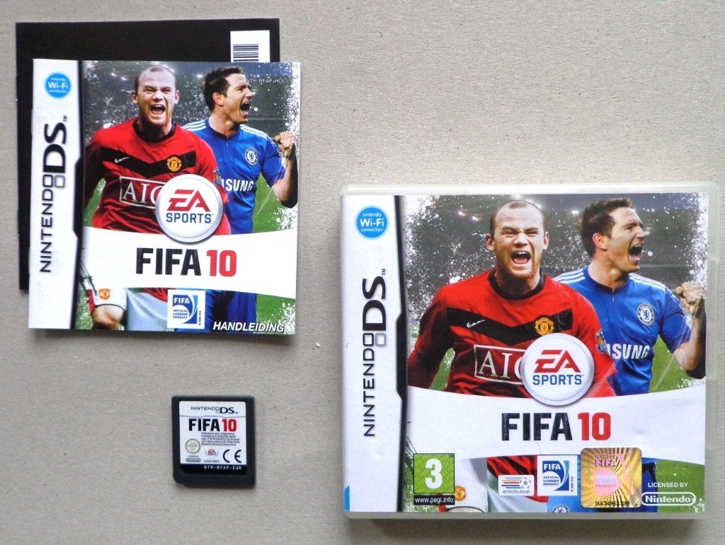Fifa 10 voor de Nintendo DS Compleet, 1 speler, Ophalen of Verzenden, Zo goed als nieuw, Vanaf 3 jaar