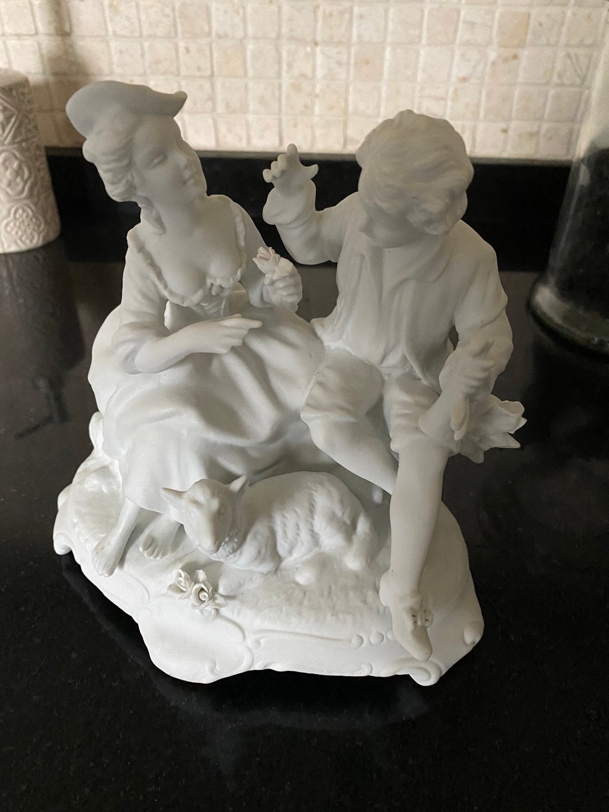 Unter Weiss Bach biscuitporseleinen beelden, Ophalen of Verzenden