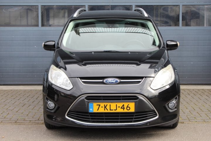 Ford Grand C-Max 1.0 Business Navi, PDC, Airco, Cruise, Blue, Auto's, Voorwielaandrijving, Gebruikt, Zwart, Origineel Nederlands