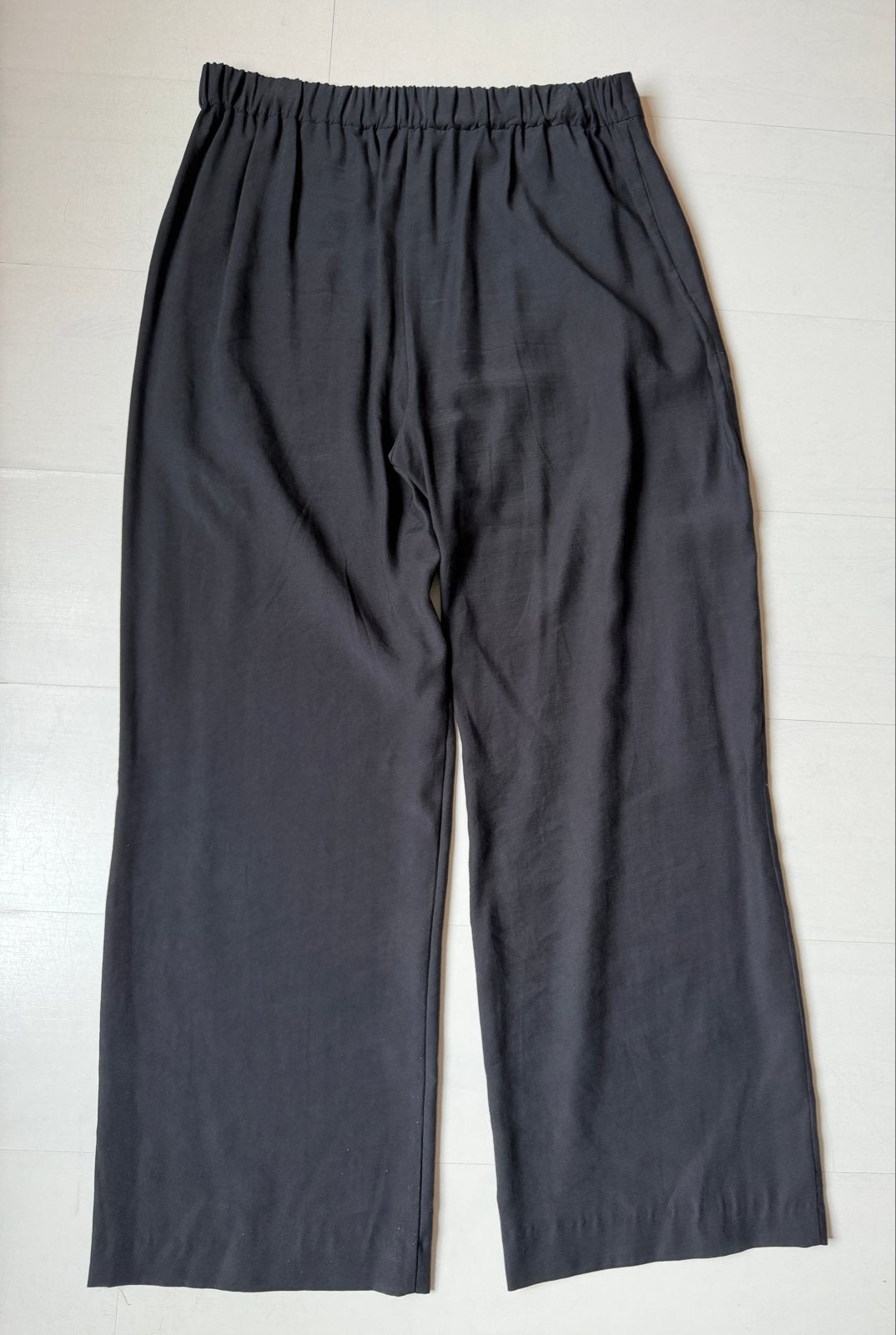 Zara zwarte wijde broek maat L, Zwart, Ophalen of Verzenden, Zo goed als nieuw, Maat 34 (XS) of kleiner