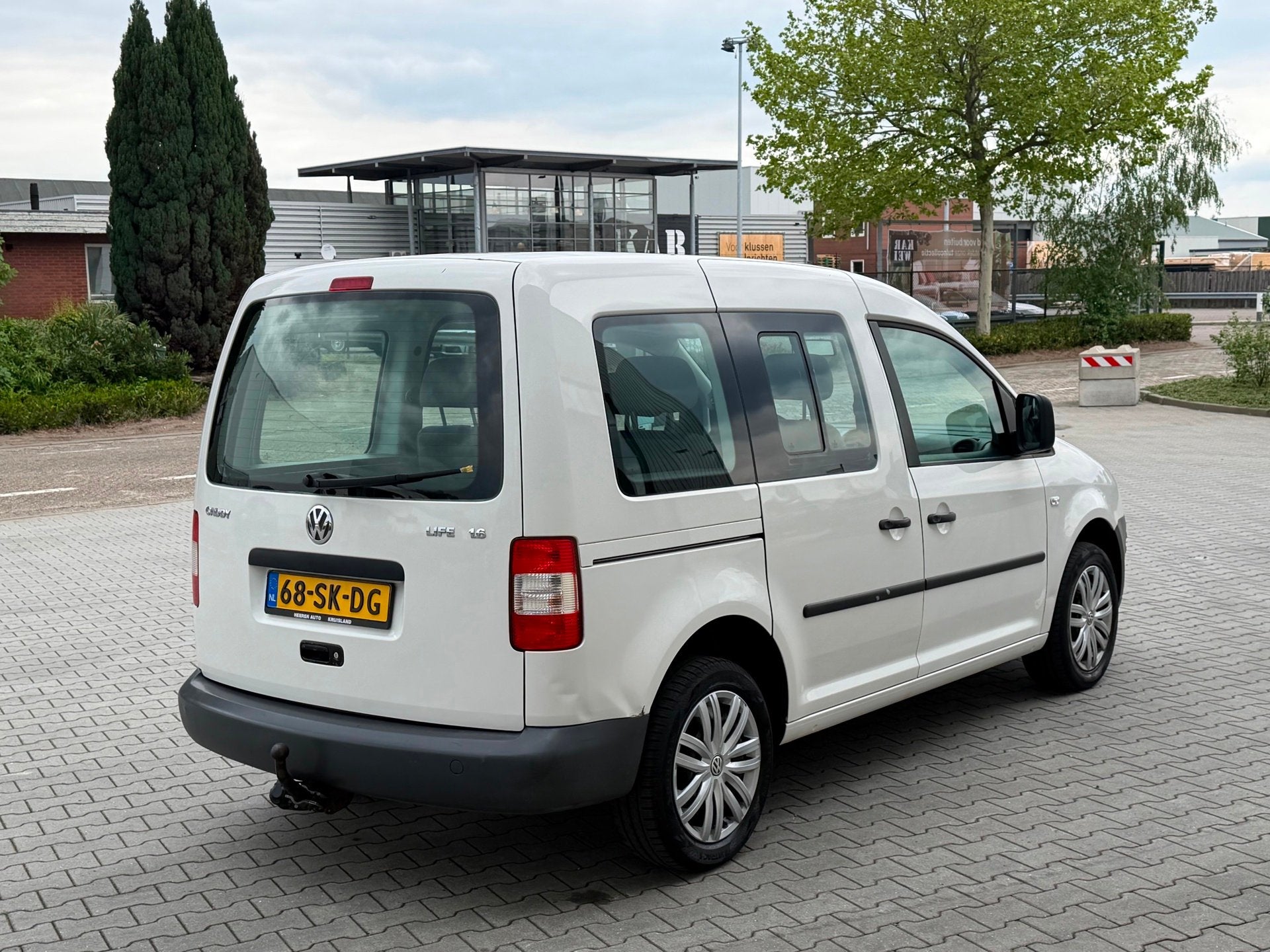 Volkswagen Caddy Combi 1.6 Turijn Comfort 5p. AIRCO+APK 11-0, Auto's, Voorwielaandrijving, Stof, Gebruikt, Wit