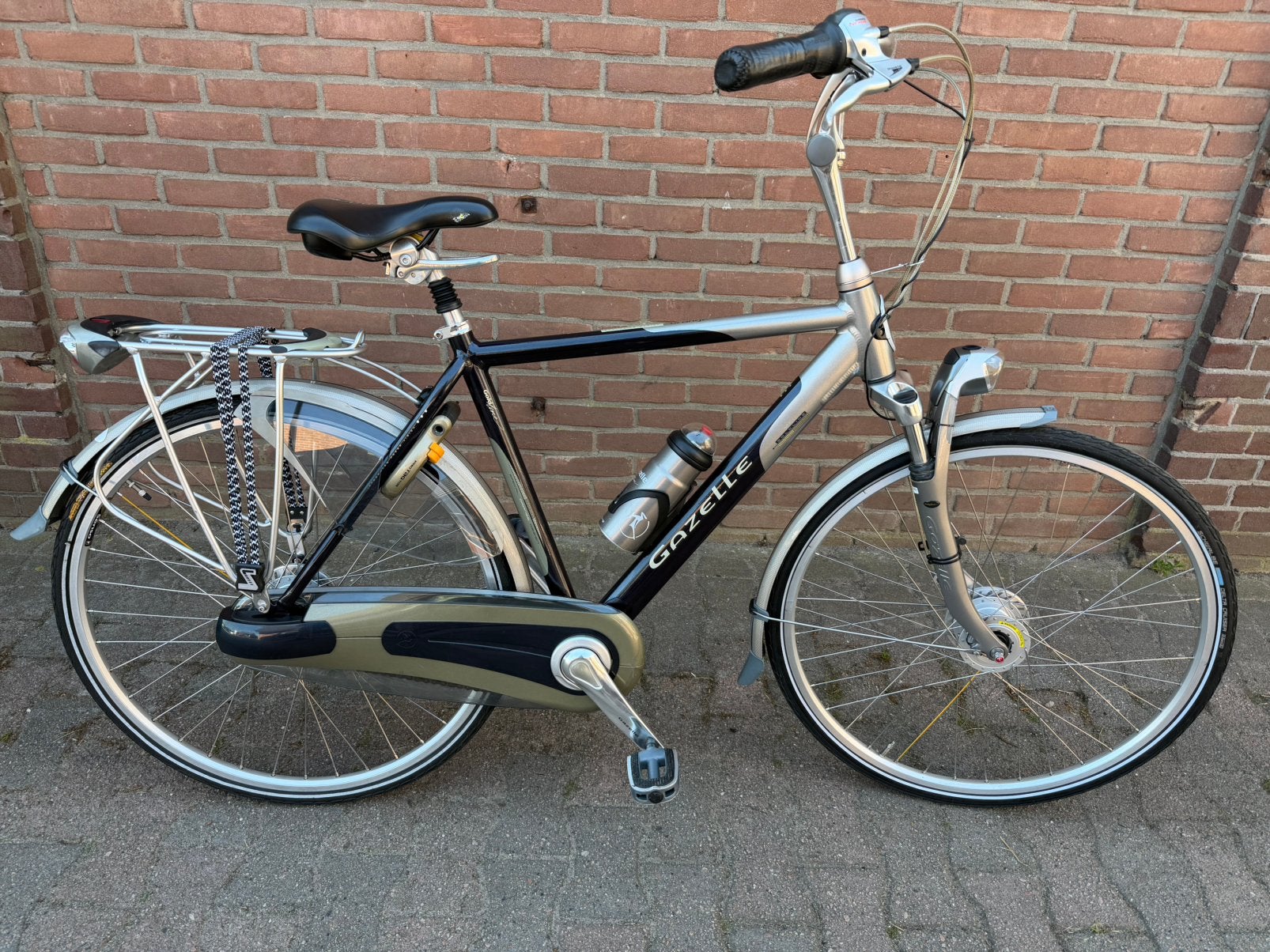 Zo goed als nieuw gazelle orange goldline herenfiets fiets, Fietsen en Brommers, Fietsen | Heren | Herenfietsen, Ophalen, Versnellingen