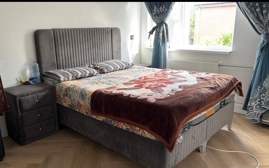 Box bed 2 nacht kast, Ophalen, Zo goed als nieuw, Tweepersoons