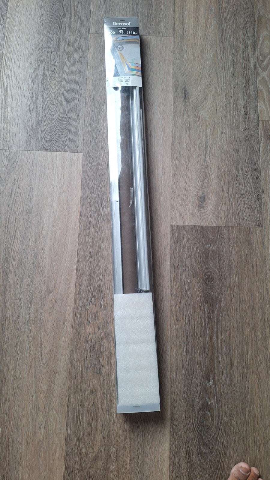 Decosol rolgordijn 78x118 cm - Nieuw in verpakking, Overige merken, Bruin, Verduisterend, Nieuw