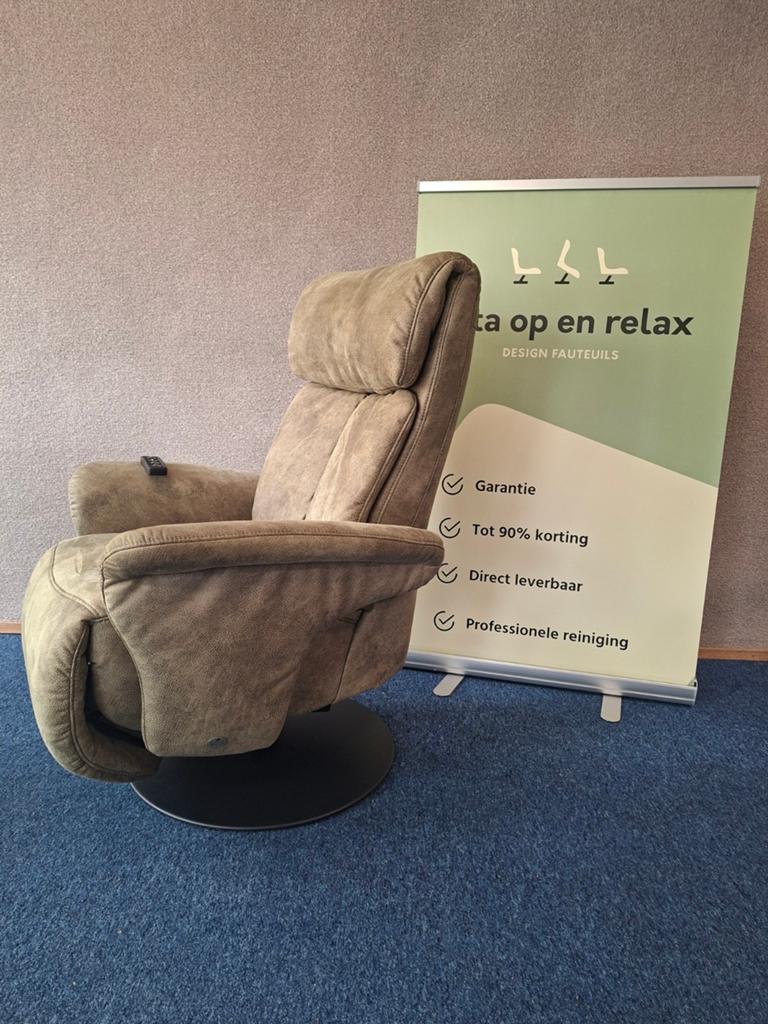 Sta op relax fauteuil Meubelzorg Sublime Luxe evt op accu, Hoofdstraat 60 Schijndel, Ophalen of Verzenden, Staopenrelax@gmail.com