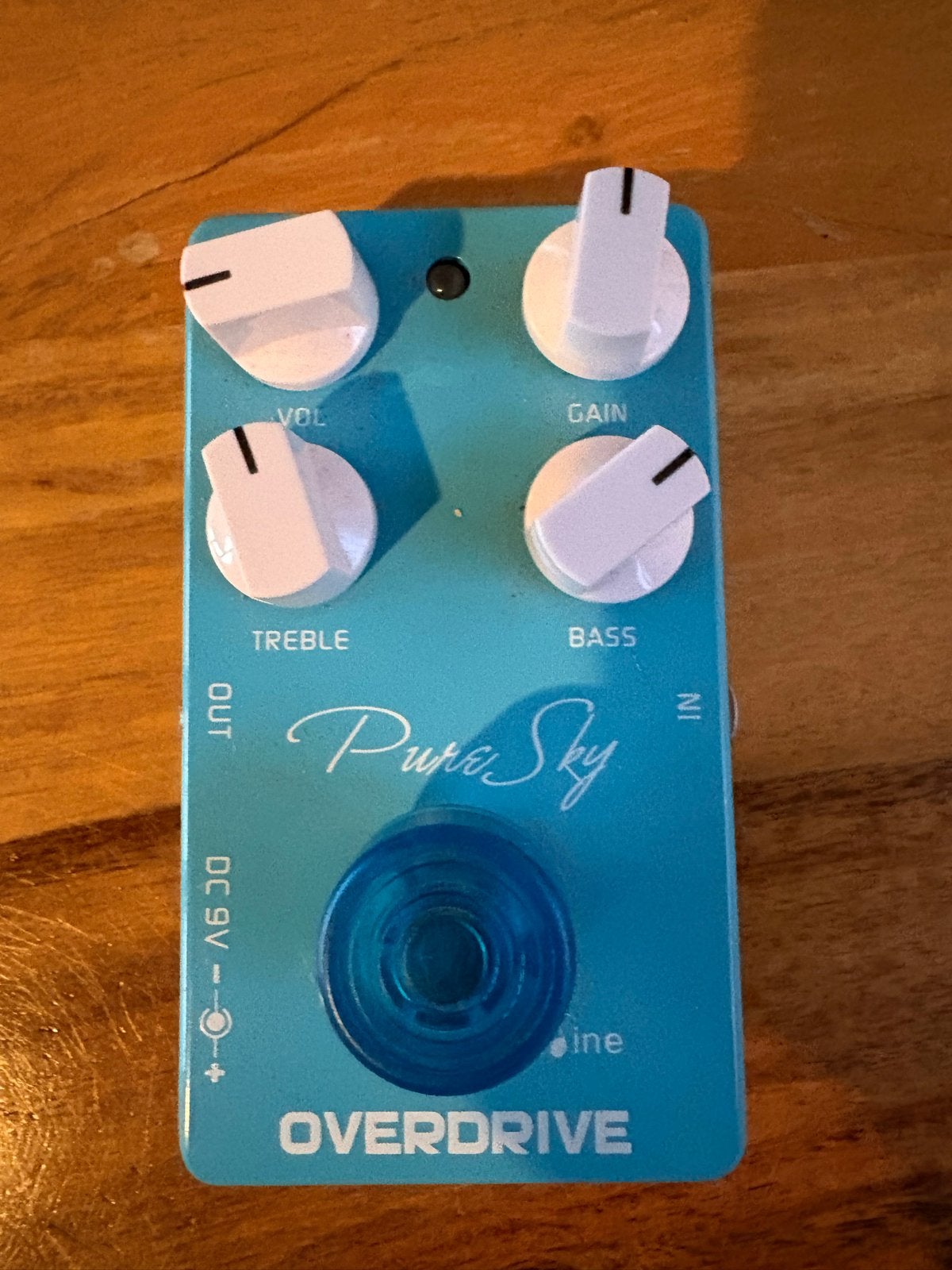 Pure Sky Overdrive Gitaar Pedaal, Muziek en Instrumenten, Ophalen of Verzenden, Zo goed als nieuw, Distortion, Overdrive of Fuzz