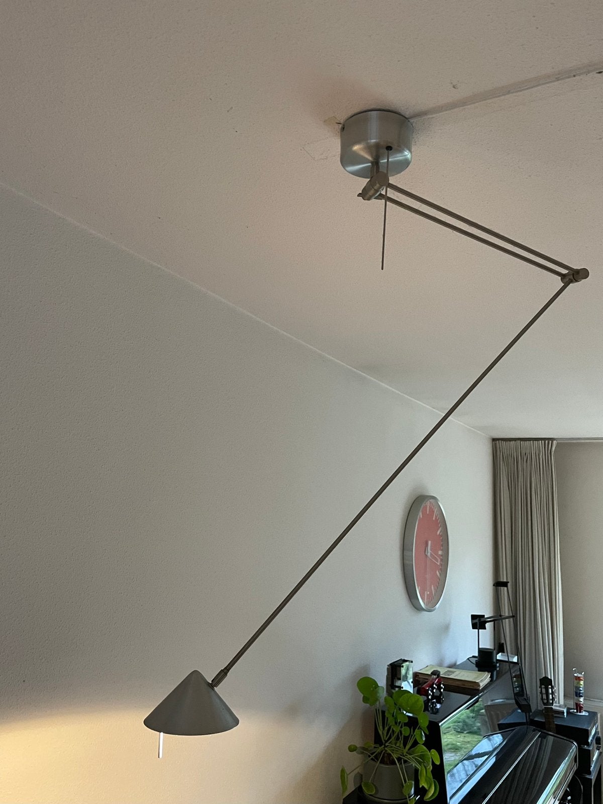 Hala zeist dutch design plafond lamp in wit, Design, Ophalen of Verzenden, Wit, Overige merken
