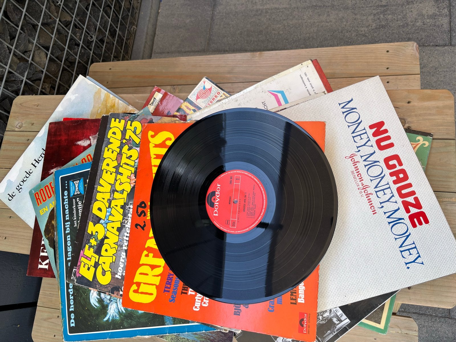 Diverse vinylplaten - Pop & Carnaval Hits, LP, Gebruikt, Pop, Ophalen of Verzenden