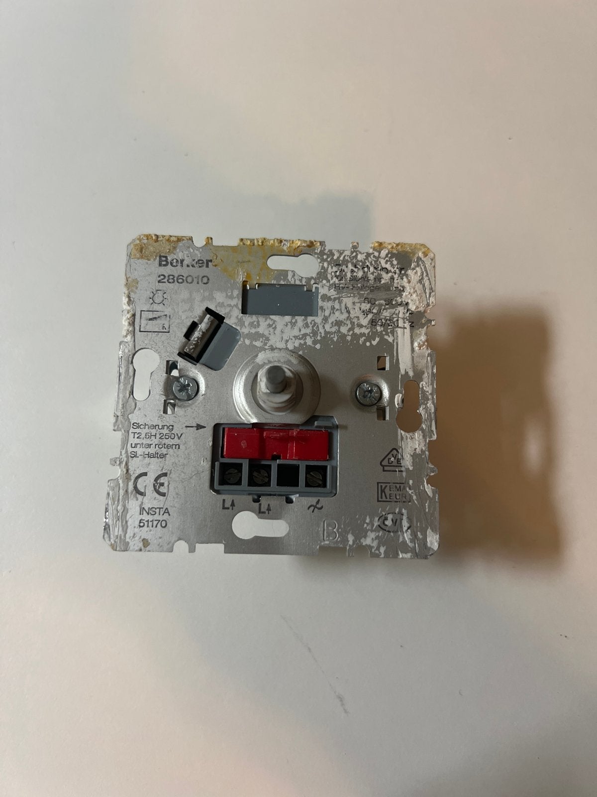 Berker 286010 Dimmer - Gebruikt, Ophalen of Verzenden, Gebruikt, Berker, Dimmer