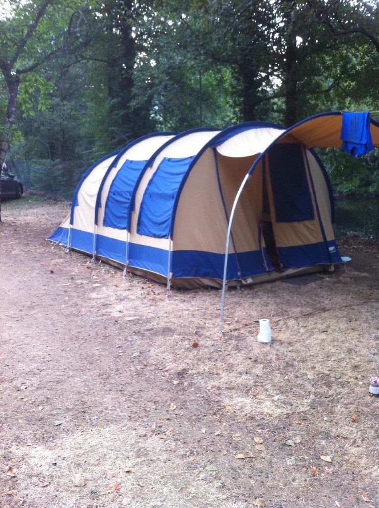 Vrijbuiter Michigan 4 Cotton DLX tent, Caravans en Kamperen, Tenten, Ophalen, Gebruikt, Tot en met 6