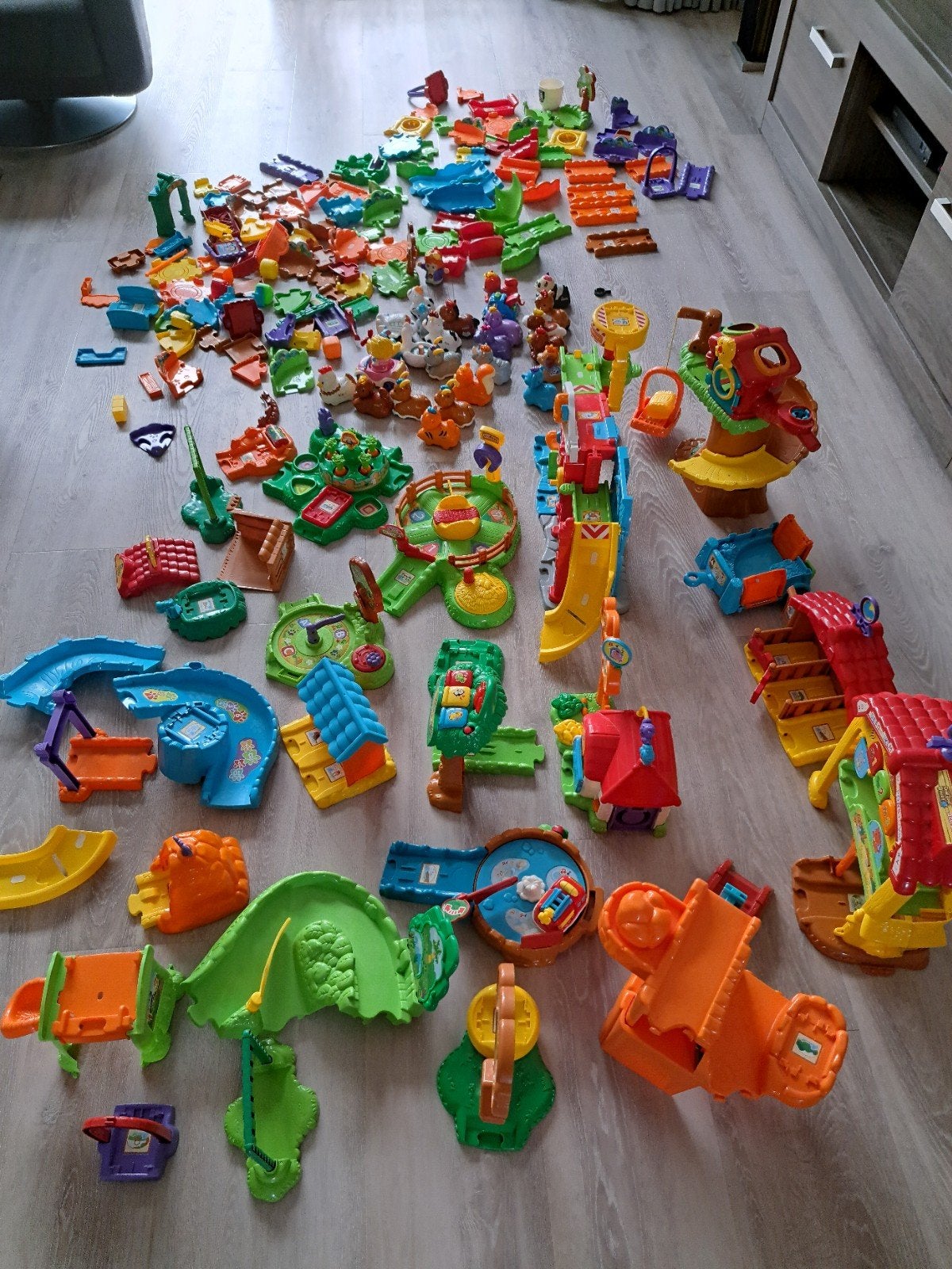 Grote collectie Vtech zoef zoef dieren!, Ophalen, Zo goed als nieuw, 2 tot 4 jaar