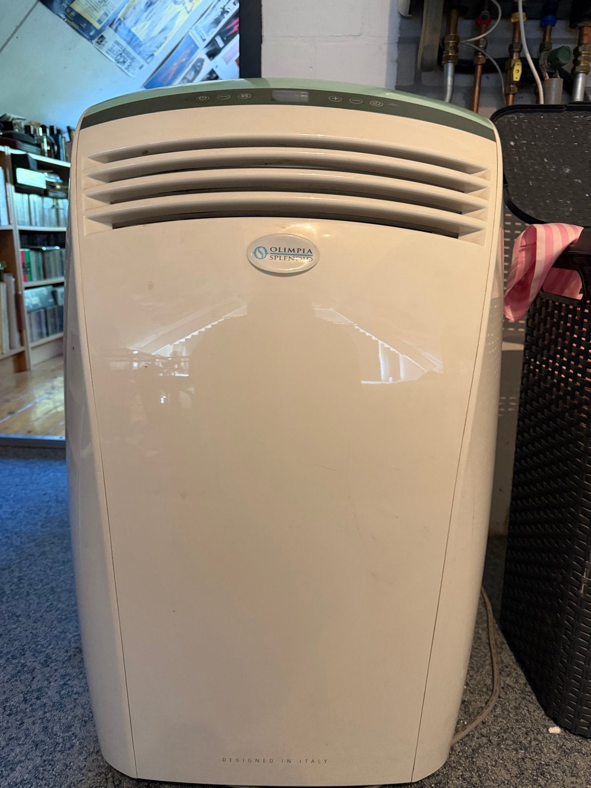 Olympia Splendid Mobiele Airco - Koelen en Ontvochtigen, Ophalen, Gebruikt, Minder dan 60 m³, 3 snelheden of meer