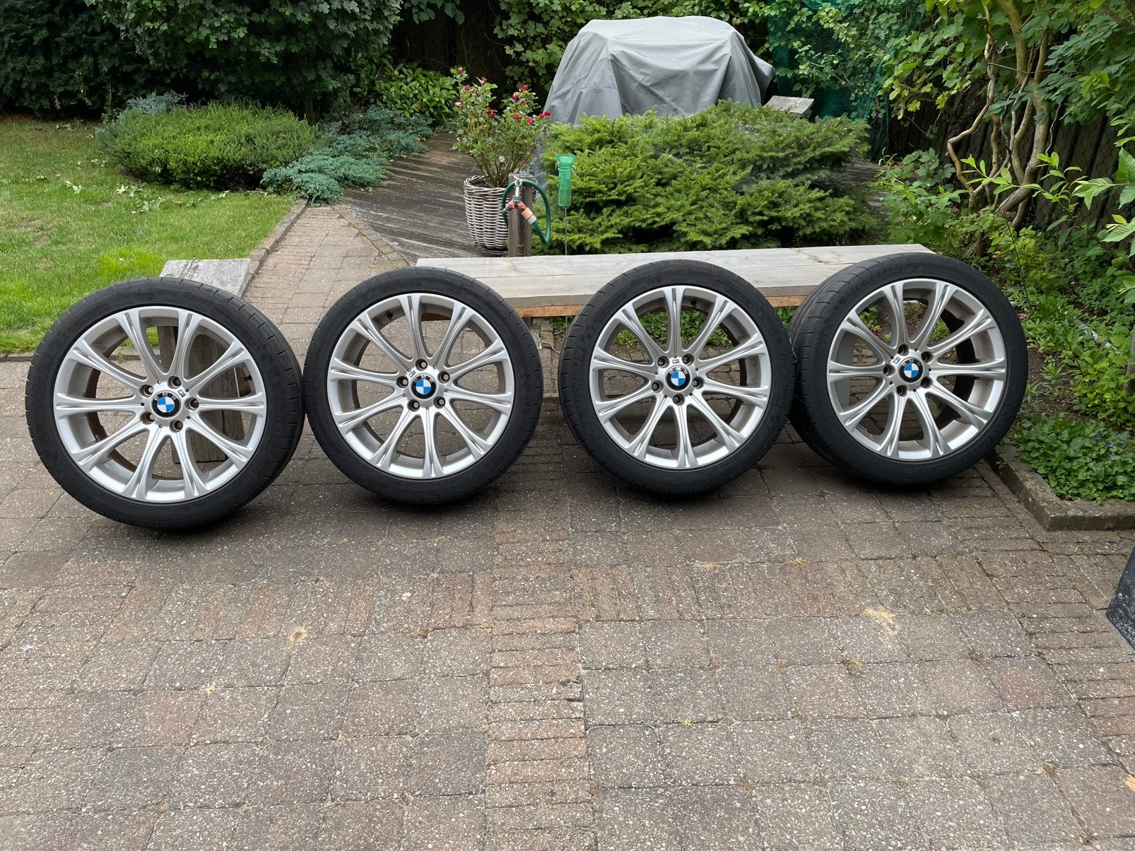 Te koop Set van 4 originele BMW Styling 166 velgen – 18 inch, Auto-onderdelen, Banden en Velgen, 18 inch, Velg(en), Ophalen of Verzenden